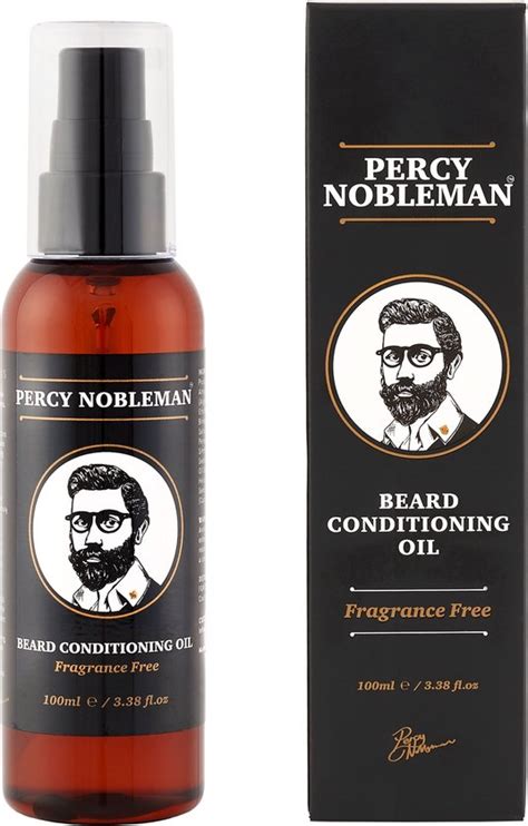 PERCY NOBLEMAN - BEARD CONDITIONING OIL FRAGRANCE FREE - - conditioner ...