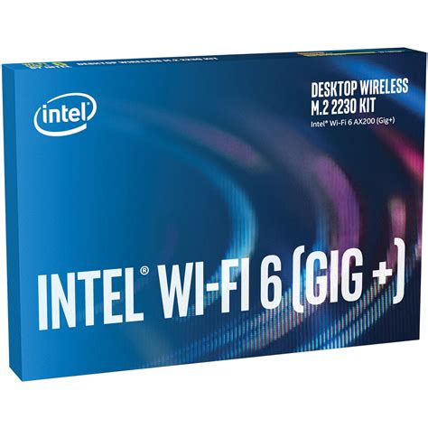 Intel AX200 Gig+ Wi-Fi 6 Desktop Kit AX200.NGWG.DTK B&H Photo