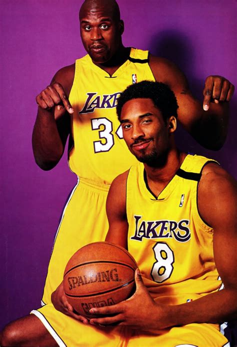 Shaquille O'Neal and Kobe Bryant. Maybe the best duo in basketball. #basketball #basketball in ...