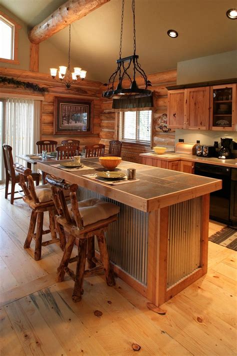 40 Warm Cozy Rustic Kitchen Designs For Your Cabin - BESTHOMISH