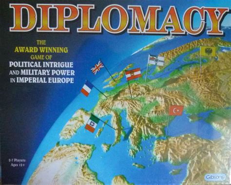 Diplomacy board game - Stainmore Railway Company Shop