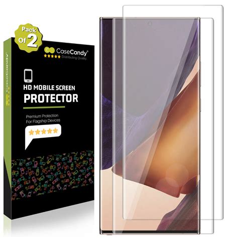 Curved Screen Protector Guard For Samsung Note 10 Plus - Edge-To-Edge ...