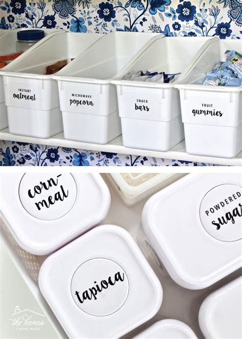 How To Label Plastic Storage Containers - Label Ideas