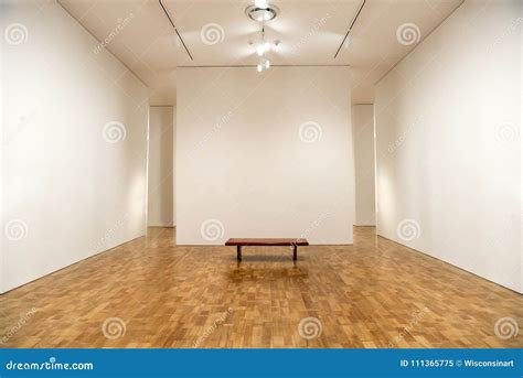 Art Museum, Blank Gallery Walls, Background Stock Image - Image of background, gallery: 111365775