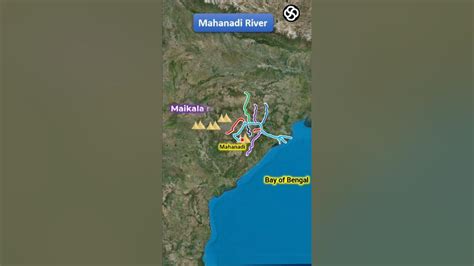 Mahanadi River || Origin and its tributaries || #mahanadi #reiversystem #uppsc #ssc #onedayexams ...