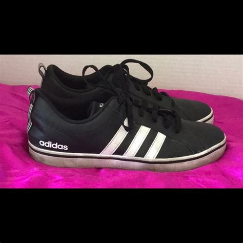 adidas | Shoes | Adidas Mens Sneakers Black White Classic 5 | Poshmark