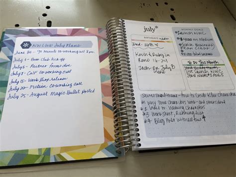 Erin Condren Deluxe Monthly Planner as ... | Monthly planner, Writing ...