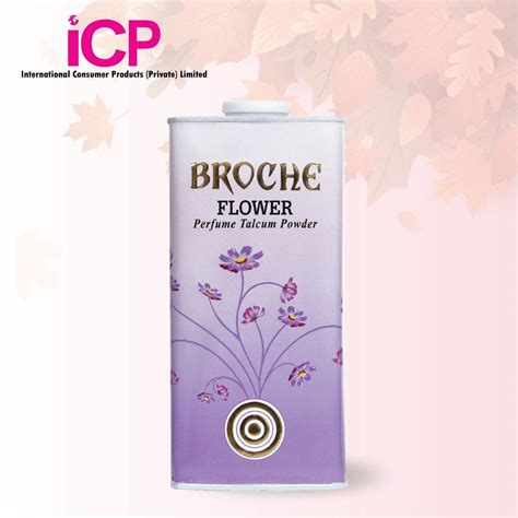 Broche Flower Talcum Powder (Small) – Trynow.pk