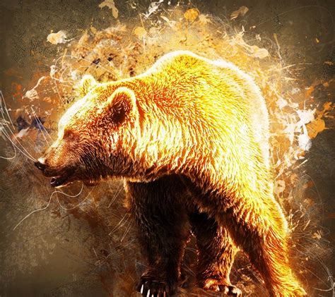 Fire Bear Wallpapers - Top Những Hình Ảnh Đẹp