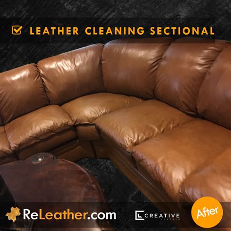 Leather Sofa Cleaning Service - ReLeather