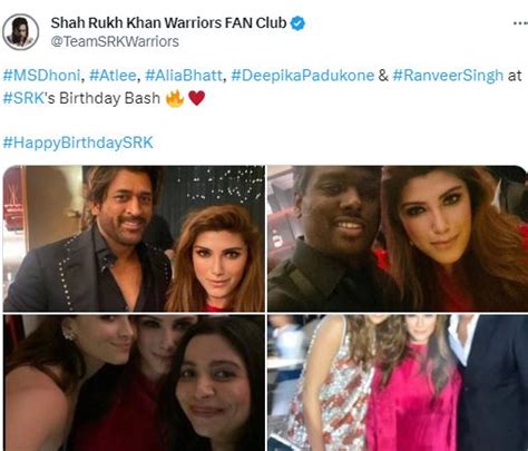 Shah Rukh Khan’s Birthday Party Pictures With Deepika Padukone, Ranveer ...