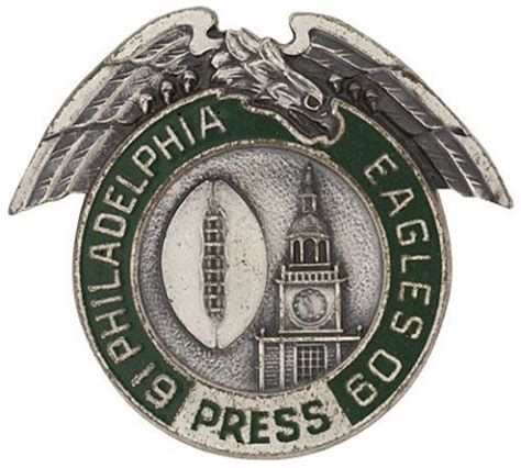 1948 Press Pin Philadelphia Eagles | Eagles, Philadelphia eagles ...