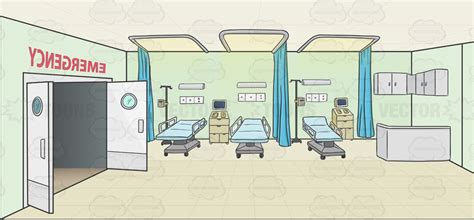 Hospital Room Background Cartoon - Altered Perception