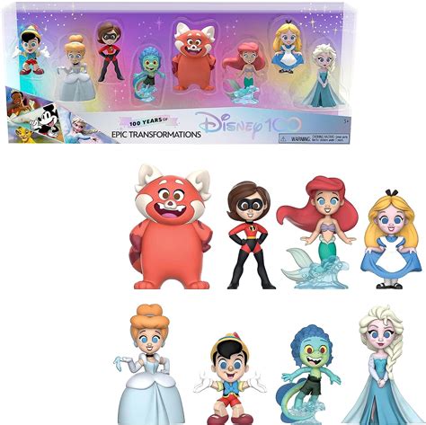 The Disney 100 Years of Celebration Collection figures from Just Play ...