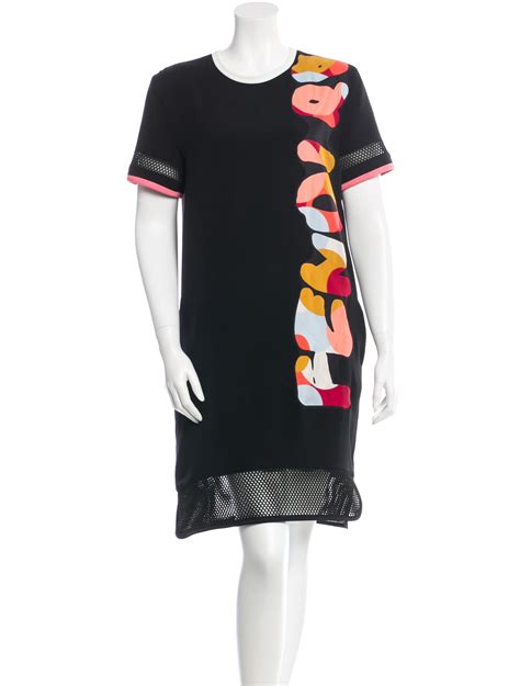 Fendi Logo Cutout Dress - Clothing - FEN37627 | The RealReal