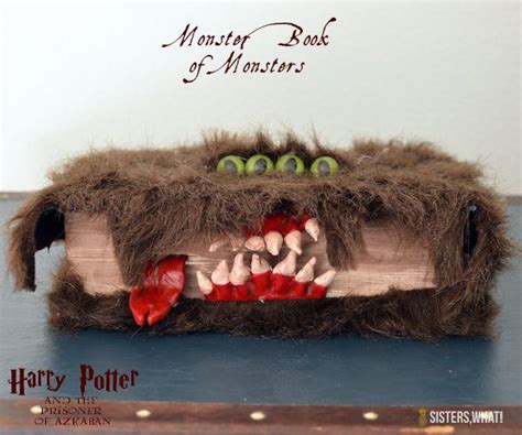 Make a Monster Book of MOnsters | Harry potter monster book, Monster ...