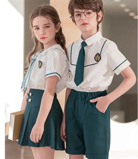 Power Plant Comfortable and Breathable School Uniform for Primary and ...