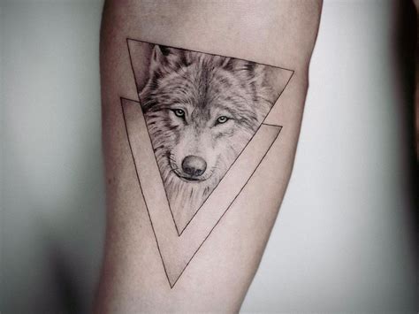 Native American Wolf Spirit Tattoo