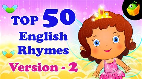 Top 50 English Nursery Rhymes version 2 for Children - English Nursery Rhymes Collection for ...