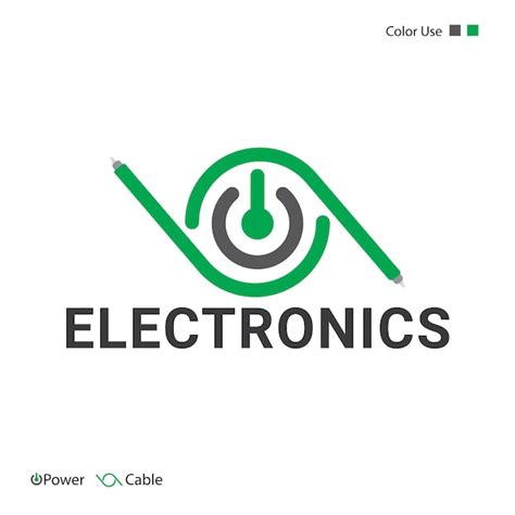 Premium Vector | Electronics logo concept for your brand