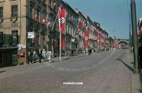 Bahnhofstrasse/Breitscheidstrasse in Waldheim, Germany 1939 - 1. Location - Town - Cities - PIXPAST