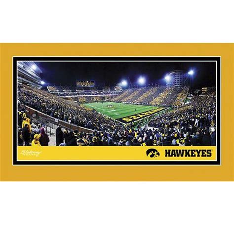 Iowa Hawkeyes Panoramic Picture - Kinnick Stadium - Unframed