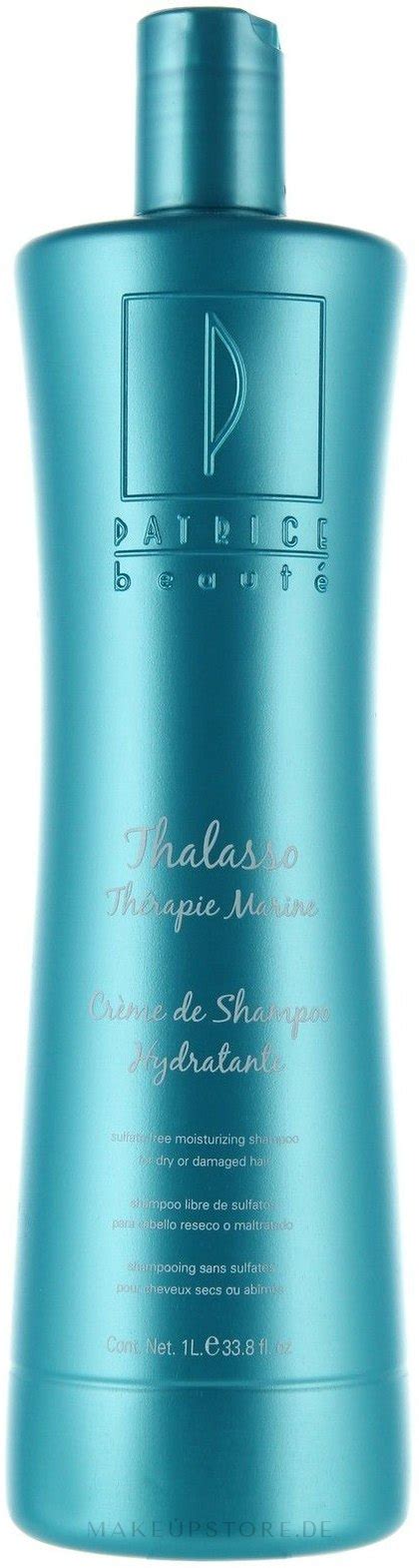 Patrice Beaute Thalasso Creme de Shampoo Hydratante - Feuchtigkeitsspendendes Shampoo für ...