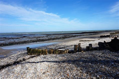 Bembridge Beach a superbly sunny place, in Isle of Wight