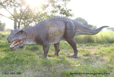 Postosuchus Statue Postosuchus [DIN120013H] - $8,399.99 , Life size fiberglass statues