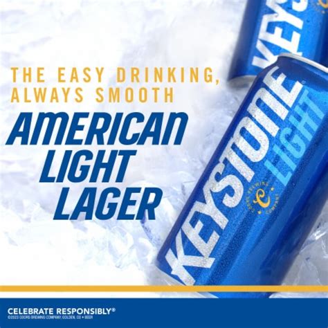 Keystone American-style Light Lager Beer, 30 cans / 12 fl oz - Ralphs