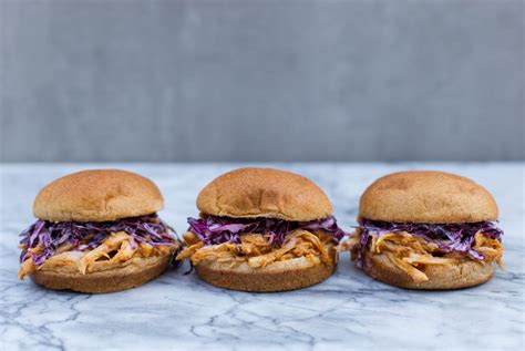 K-12 BBQ Chicken Sandwich w/ Honey Lime Slaw – House of Raeford Farms