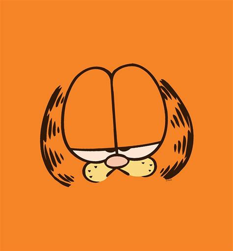 Garfield - Big Head Digital Art by Brand A - Fine Art America