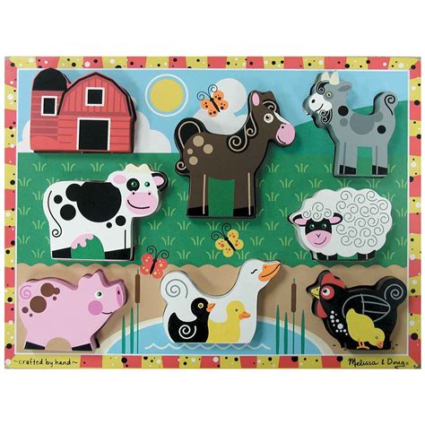 Melissa & Doug® Farm Animals Chunky Puzzle | Becker's