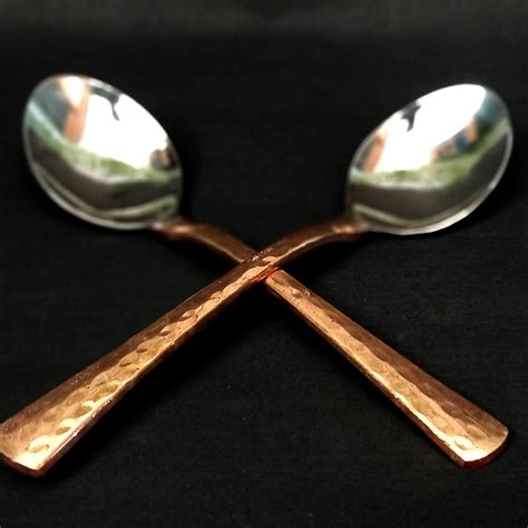 Copper Serving Spoon - Etsy