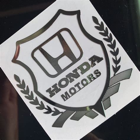 Metal Car sticker Emblem Logo Badge Decals for Honda Mugen-power Mugen Motor Sport | Shopee ...