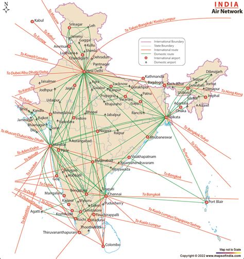 Air India Route Map – Verjaardag Vrouw 2020