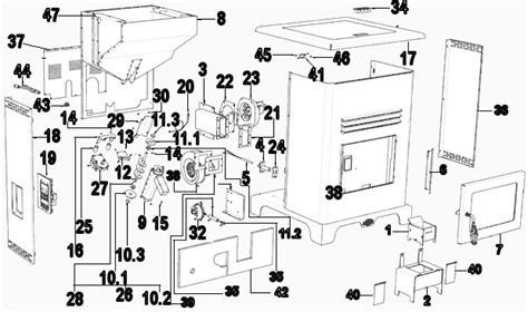 US Stove Company King/Ashley Pellet Stove | 5500M | eReplacementParts.com