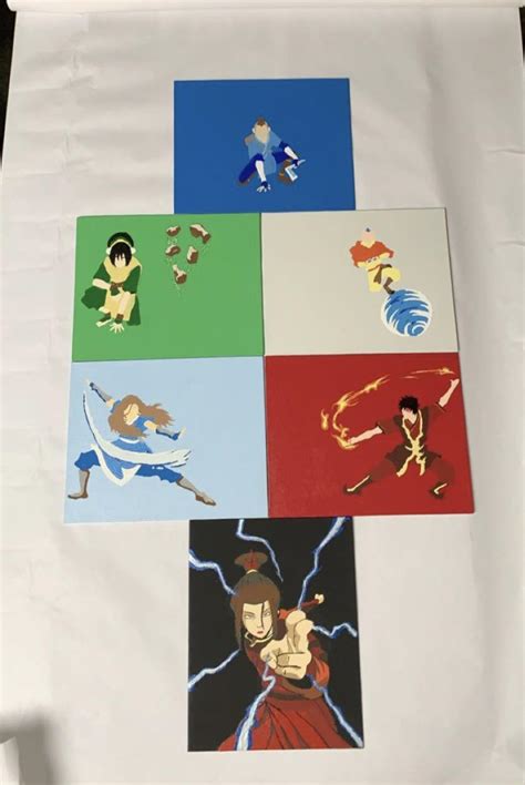 I added Sokka to my paintings! (Apparently even Koh is scared of Azula) : r/TheLastAirbender