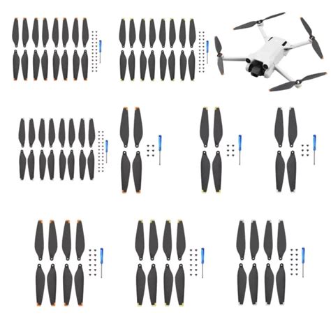 FOR DJI MINI 3 Pro Rc Drone Propeller 6030F Blade Low Noise Wing 4/ 8/ 16 Pieces $7.58 - PicClick