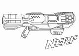 Nerf Canon coloring Page  Download Print Or Color Online For Free sketch template