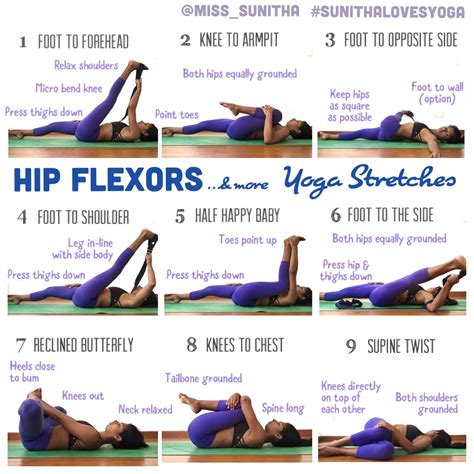 Yoga sequence to stretch those hip flexors & hamstrings. Go on to @miss_sunitha # ...