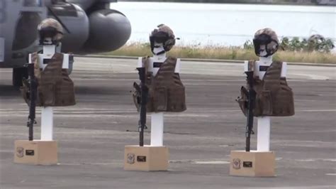 Memorial for 12 Marines Killed in Helicopter Collision - NBC News