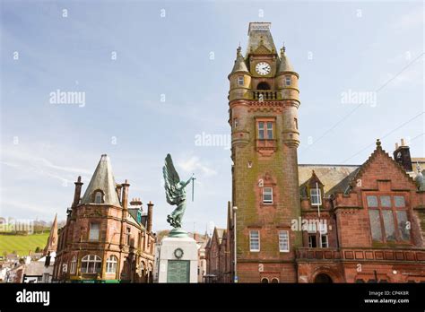 Lockerbie town hall, Scotland, UK Stock Photo - Alamy