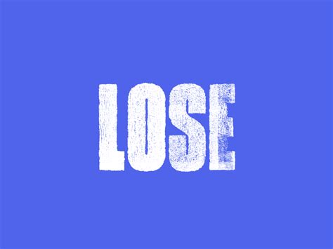 Dribbble - LOSE.gif by Mat Voyce