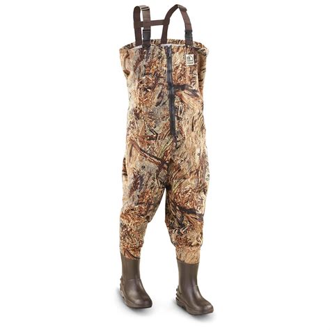 Men's Hodgman® Guide - Lite® Zippered Chest Waders, Mossy Oak® Duckblind - 235960, Waders at ...