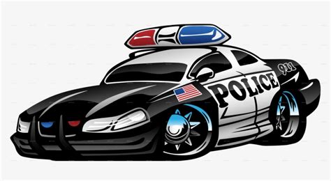 Police Car Police Car - Police Car Cartoon - Free Transparent PNG ...