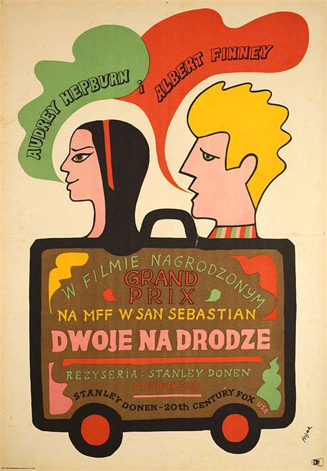 Two for the Road 1967 Polish A1 Poster - Posteritati Movie Poster Gallery