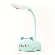 Adjustable Table Lamp, Cartoon Cute Cat Night Light, Usb Rechargeable Led Table Light, Eye ...