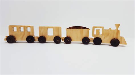 Wood Block Train | Unique items products, Wood blocks, Handmade toys