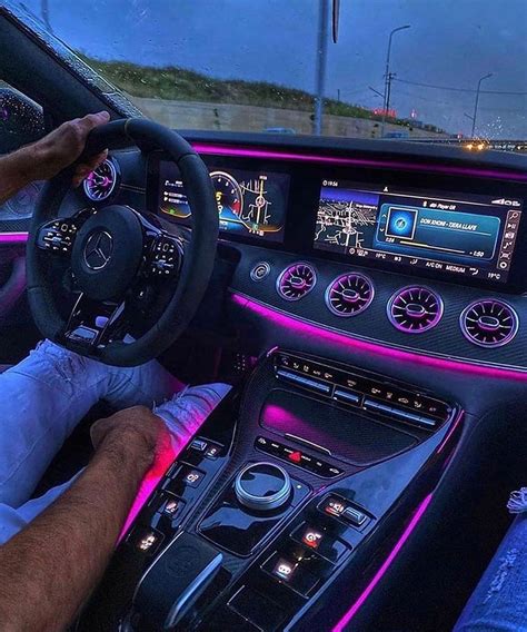 Purple lights inside my coupe🎆🇪🇺 | Luxury cars, Dream cars, Mercedes interior